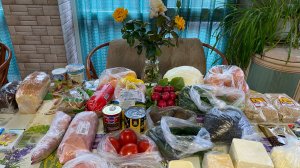 Покупка продуктов на рынке, в Магните и другом магазине🛒🛍️