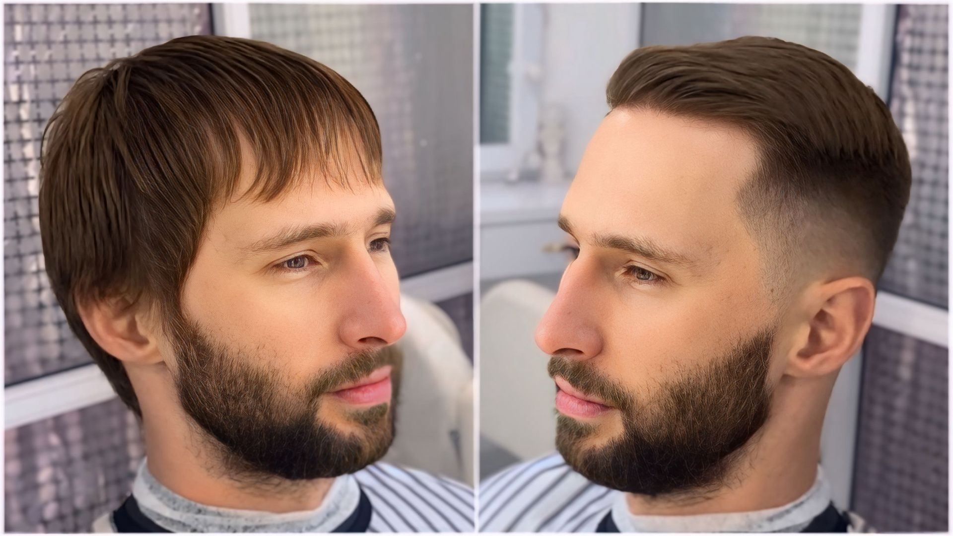 Как подстричь мужскую стрижку с элементами fade смотреть онлайн