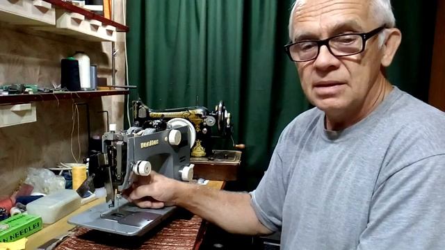 220 Центруем иглу на Веритас программ-автоматик. Это несложно