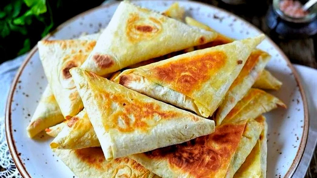 КОНВЕРТИКИ ИЗ ЛАВАША С НАЧИНКОЙ 😋👍