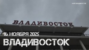 Владивосток пасмурно сегодня (16 ноября 2025).