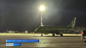 Восемь новых мачт освещения установили в аэропорту Иркутска