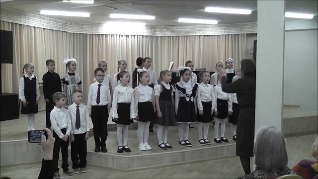 Музыка Е. Крылатова, слова Ю. Яковлева «Колыбельная медведицы» Исп. Хор 1 класса смотреть онлайн