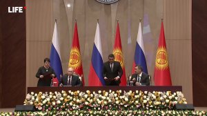 Путин и Жапаров рассказывают об итогах переговоров