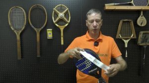 Балансировка ракеток для падел утяжелителем и защитой обода