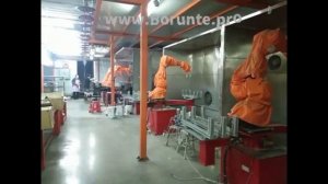 5. Цех покрасочных промышленных роботов BORUNTE