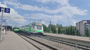 проезжающие поезда Финляндии ч.32