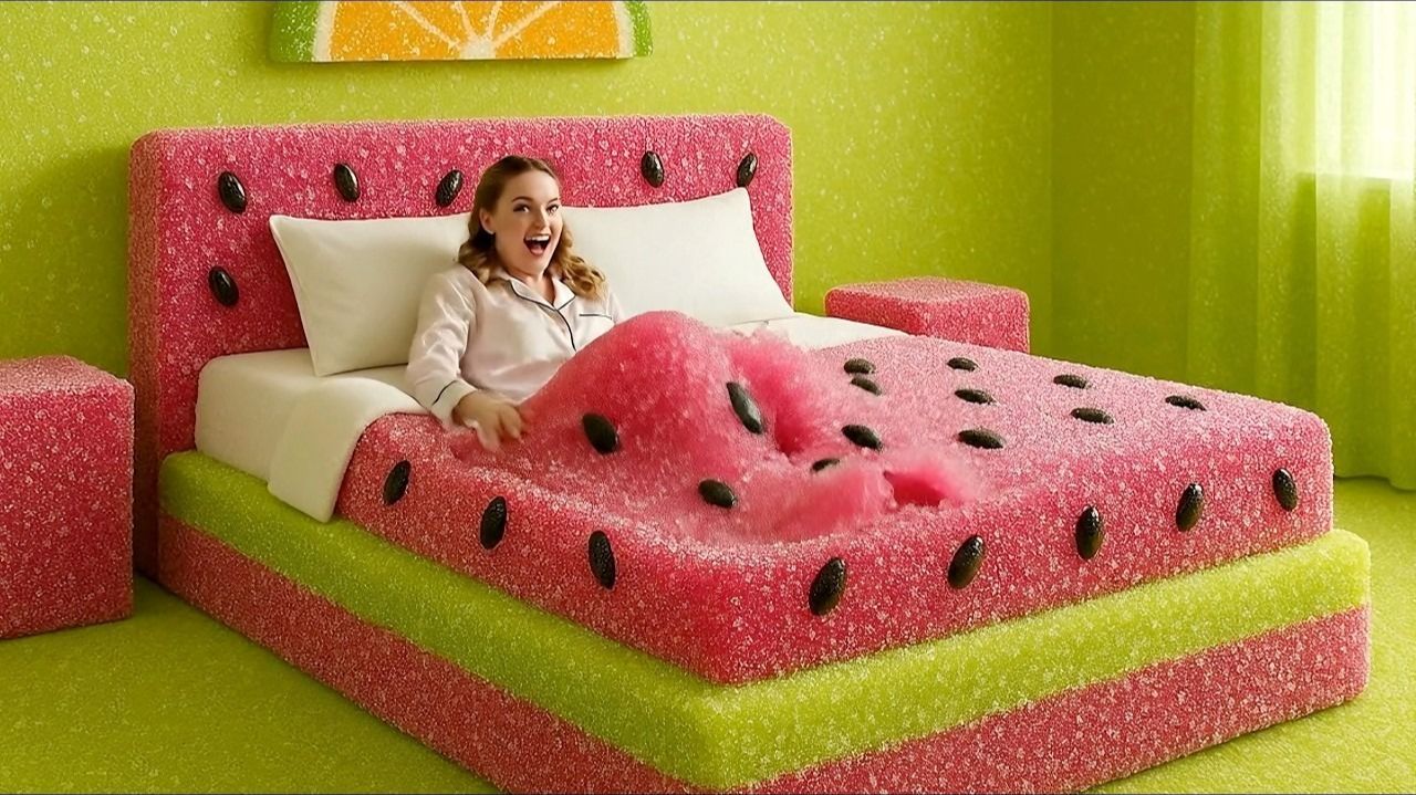 Какую кровать вы бы выбрали в реальной жизни? 🛏️ 8 минут отдыха в самой расслабляющей кровати смотреть онлайн