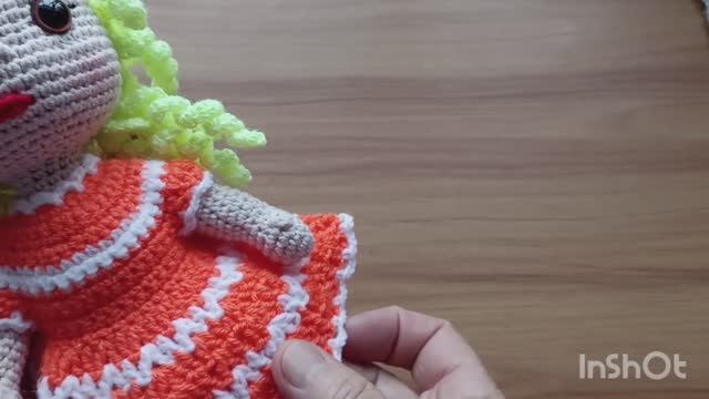 Кукла,, Ляля,, вяжем платье. смотреть онлайн