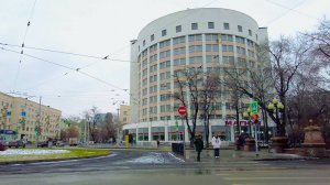 Walking in YEkaterinburg. Город в конце ноября. Луначарского-Первомайская |4K| (November 25, 2025)