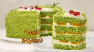 НЕПОВТОРИМЫЙ ВКУС, который сочетает в себе ЯРКИЙ ЦВЕТ и ТРОПИЧЕСКУЮ НЕЖНОСТЬ. КОРЖ за 15 минут.