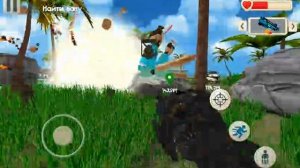 Геймплей игры 5 Ночей с Тимой 5 Остров Новое оружое