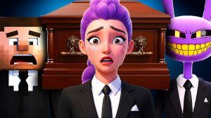 WEDNESDAY VS DIGITAL CIRCUS! 🔥 KPOP Demon Hunters Song (Minecraft Meme Remix)