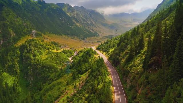 ПАНОРАМА ГОР - ВИДЕОСЪЕМКА В ФОРМАТЕ 8K С РАЗРЕШЕНИЕМ HDR