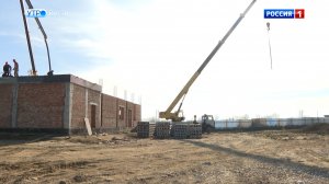 В Баксаненке возводят современный ФОК