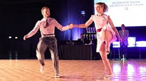 Танцы буги-вуги - Сондре и Таня. #Танцы