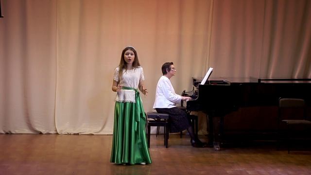 11 Ф. Шуберт "Серенада" исп. Ульяна Бехтемырова, Преп.  Е.В. Кудрицкая, конц. М.Г. Володина