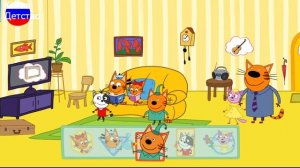 ТРИ КОТА | Игра Для Детей | Игра Мультфильм