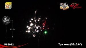 Фейерверк РС6012 Три кота (0,6" х 36)
