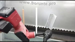 3. Порошковая покраска промышленным роботом BORUNTE