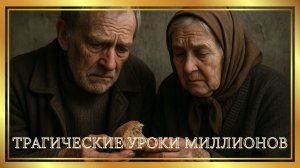 Трагические уроки миллионов
