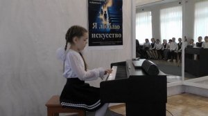 К. Лонгшамп-Друшкевичова «На коньках» Анна Комогорцева, 1 класс