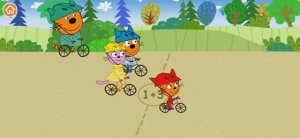 Три Кота Мультфильм Игра Велогонки