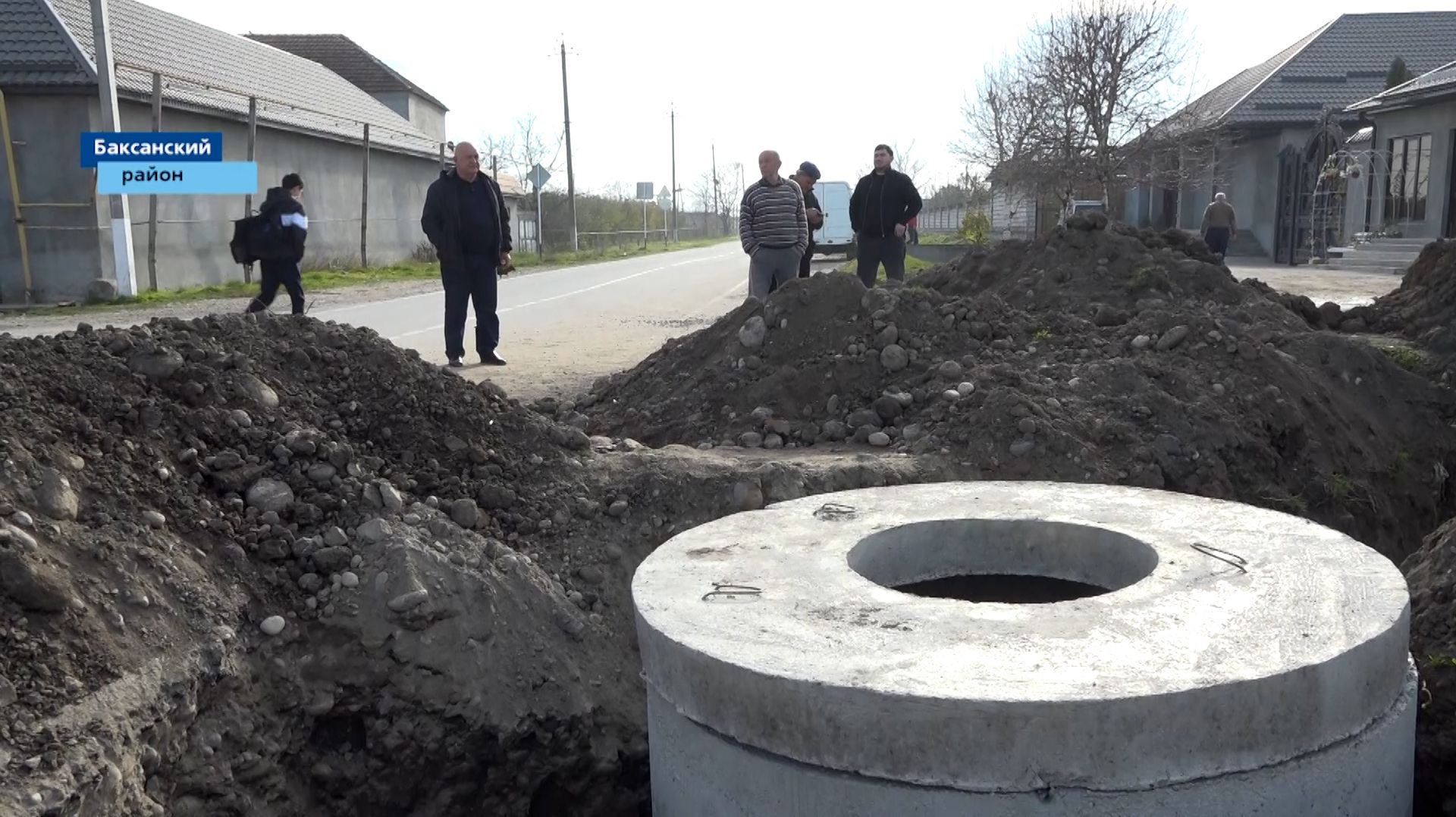 Сразу на двух улицах Баксаненка завершены работы по обеспечению населения водой