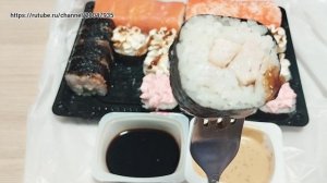 Sushi-market | Пробую роллы с суши маркета | Роллы | Суши маркет | Еда