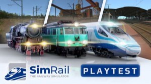 SimRail - The Railway Simulator тест стрима