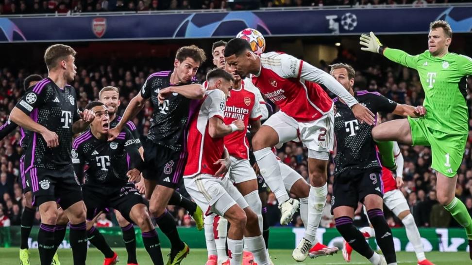 Арсенал - Бавария Лига Чемпионов 26.11.25 симуляция трансляция статистика и обзор матча 5 тур смотреть онлайн