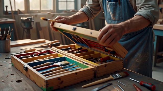 227 🎨🔧 арт-мастерская в твоём гараже: где инструменты — кисти, а стены — холсты