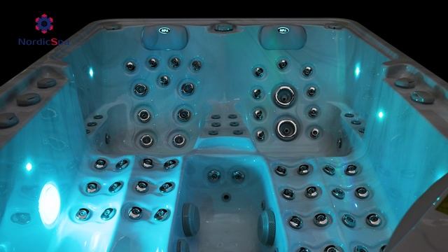 Гидромассажный спа бассейн NordicSpa Modi (Моди) 3A13