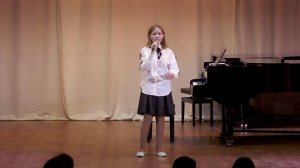 07 Ст. Н. Рубцова, муз. А. Морозова В Горнице моей, исп. Быкова Дарья, преп. Барышникова О.В.