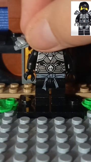 Как сделать коула ZX  Лего lego ниндзяго ninjago  кастом castom
