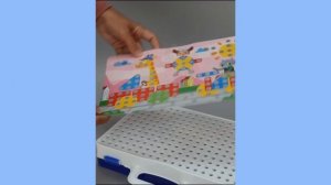 Конструктор 3D конструктор мозайка блочный 343 дет. LDG061