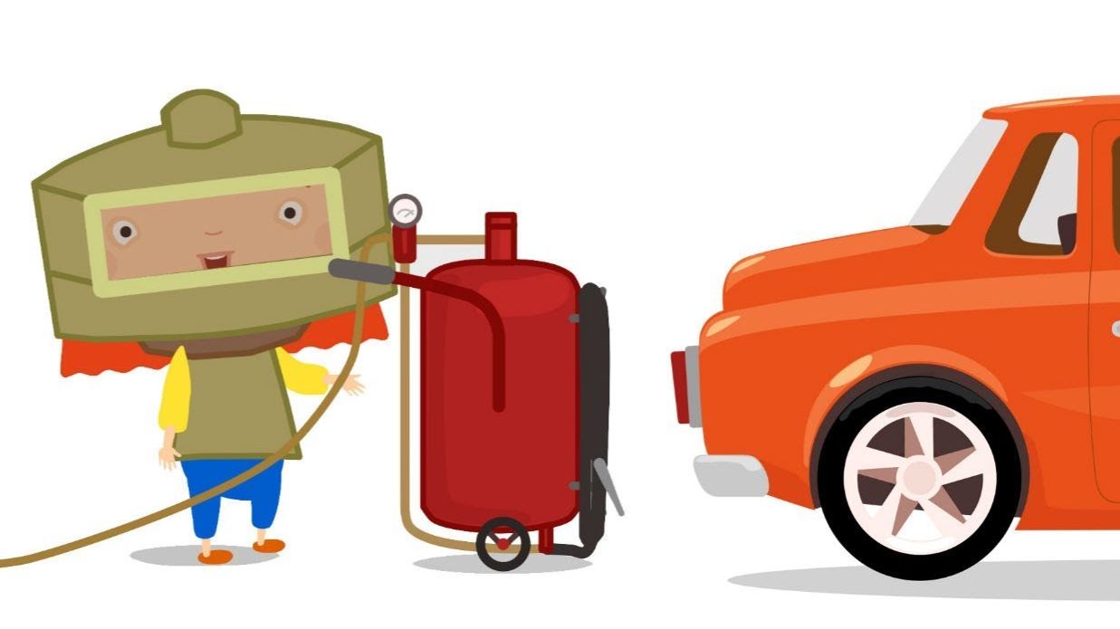 Доктор Машинкова - Мультики про машинки - Удаляем ржавчину