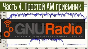 GNURadio - SDR конструктор. Часть 4. Простейший АМ SDR приёмник. Азы ЦОС.