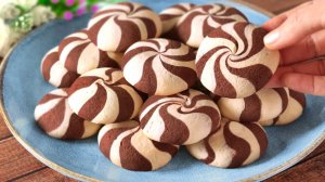 Песочное печенье с какао, тающее во рту! Самый простой и вкусный рецепт!