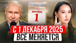 Главные законы декабря 2025 года, которые коснутся каждого россиянина