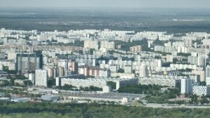 Вид с Останкинской башни на Москву | Cмотровая площадка 337м