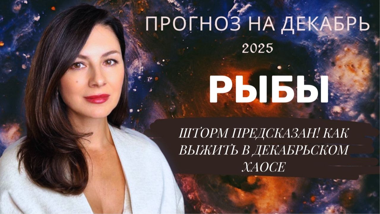 ВАША ТАЙНАЯ СУПЕРСИЛА: КАК ОБЕРНУТЬ КОНФЛИКТЫ В ПОБЕДУ. Прогноз для РЫБ  на декабрь  2025 год