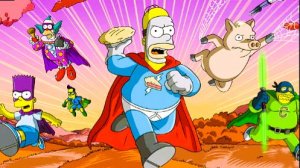 🥯Симпсоны в Кино🥯 Новый фан трейлер (4Л Дубляж)