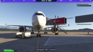 MSFS2024, A350-900 iniBuilds, GSX, AFL005, St Petersburg(ULLI) - Moscow(UUEE)