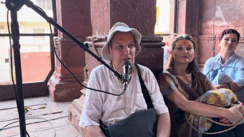 Ашрая в Дхаме'25: Храм Говиндаджи. 2025.10.15