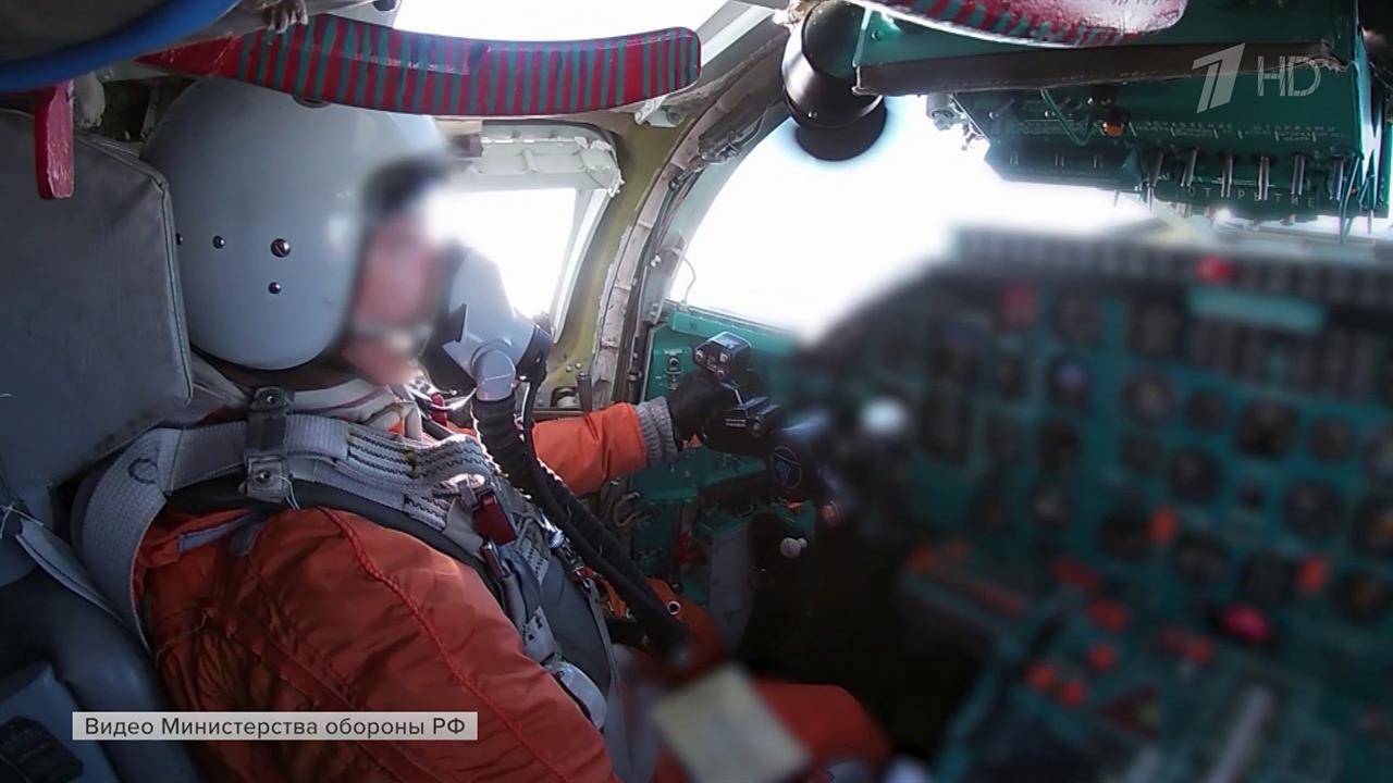 Ту-22М3 выполнили плановый полет над нейтральными водами Балтийского моря.