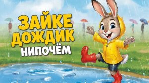 Мультфильм для детей. Зайке дождик нипочём
