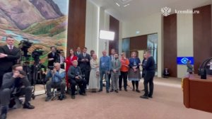 Представители СМИ ожидают подхода российского Президента