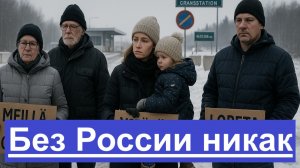 Граница всё Финны идут маршем к России