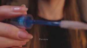 ASMR Eye Cleaning & Lash Care 🦋 First person visual triggers + layered sounds (no talking)